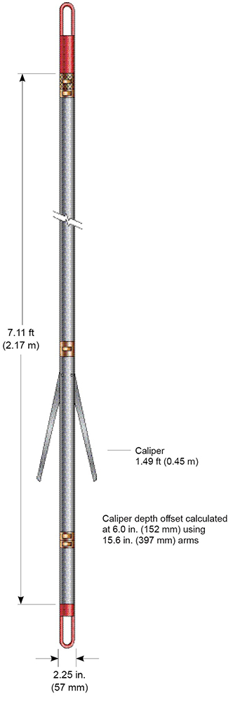 Compact Two-Arm Caliper