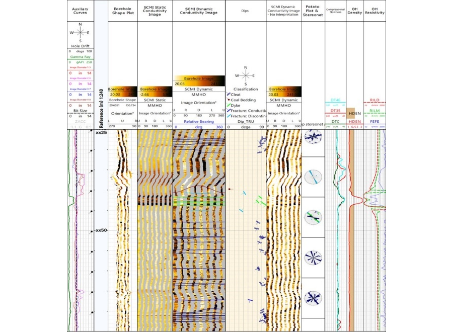Compact Microimager Tool Log