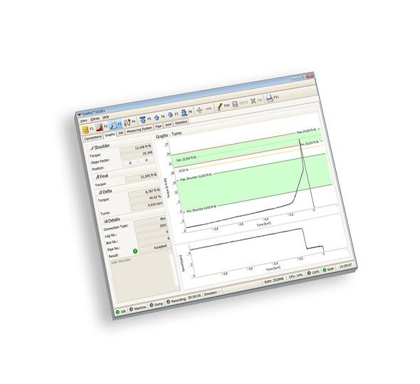 Torque/Turns Analyzing Software