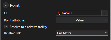 Canvas Preview: Relative Facilities - Point Column Relative Facility