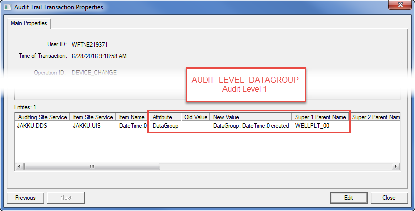 Is your DDS Audit trail telling you everything it can - Level 1 Data Group Audit Record