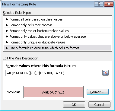 Using Excel’s conditional formatting to build better reports - Pick Format
