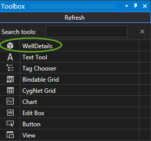 Canvas Preview: Object Builder - Toolbox List