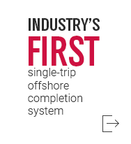 Industry's first single trip offshore completion system