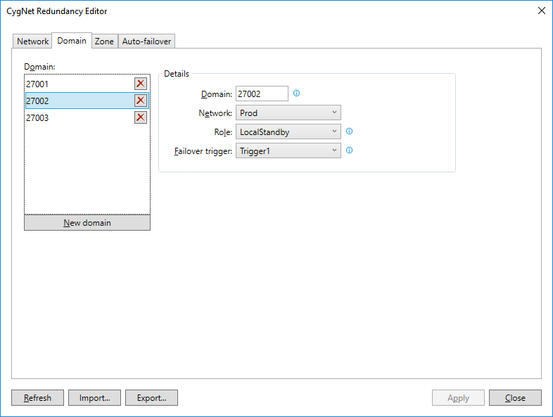 Automatic failover is here - Domain Tab